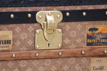 Load image into Gallery viewer, 1900s Louis Vuitton Monogram Cabin Trunk - ILWT - In Luxury We Trust