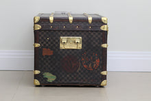 Load image into Gallery viewer, 1880s Antique Louis Vuitton Trunk Damier Courier Steamer - ILWT - In Luxury We Trust