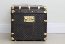 Load image into Gallery viewer, 1880s Antique Louis Vuitton Trunk Damier Courier Steamer - ILWT - In Luxury We Trust