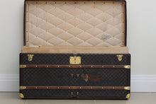 Load image into Gallery viewer, 1880s Antique Louis Vuitton Trunk Damier Courier Steamer - ILWT - In Luxury We Trust