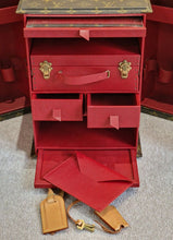 Load image into Gallery viewer, Louis Vuitton Trunk Sharon Stone Case amfAR One Of "100 Legendary Trunks" - ILWT - In Luxury We Trust