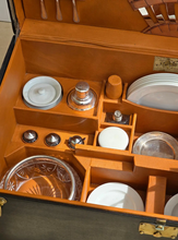 Load image into Gallery viewer, Antique Louis Vuitton Trunk Picnic Motor - ILWT - In Luxury We Trust