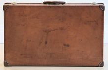 Load image into Gallery viewer, 1920s Louis Vuitton Trunk Leather Case With Royal Provenance and Genuine Cover - ILWT - In Luxury We Trust