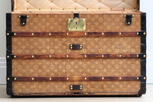 Load image into Gallery viewer, 1890s Louis Vuitton Trunk in Monogram Woven Canvas - ILWT - In Luxury We Trust