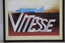 Load image into Gallery viewer, Louis Vuitton Concours Automobiles Classiques ''Vitesse'' Framed Poster by Razzia 1994 - ILWT - In Luxury We Trust