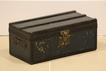 Load image into Gallery viewer, 1920s Louis Vuitton Flower Trunk "Malle Fleurs" in Rare Blue Colour - ILWT - In Luxury We Trust