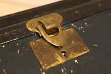 Load image into Gallery viewer, 1920s Louis Vuitton Flower Trunk "Malle Fleurs" in Rare Blue Colour - ILWT - In Luxury We Trust