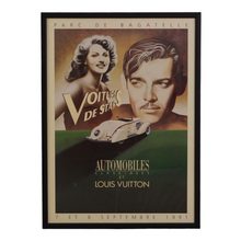 Load image into Gallery viewer, Louis Vuitton Parc de Bagatelle Concours d'Elegance Automobiles Classiques 1991 Poster by Razzia - ILWT - In Luxury We Trust