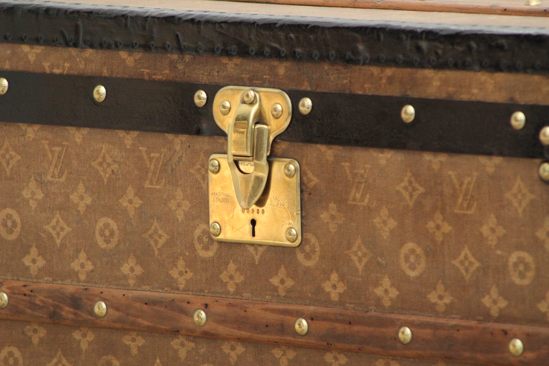 Louis Vuitton Monogramm Shoe Trunk, Louis Vuitton Shoe Case, Louis