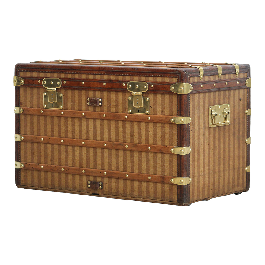 1870s Louis Vuitton Rayee Courier Trunk - ILWT - In Luxury We Trust