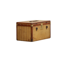 Load image into Gallery viewer, Rare 1870s Louis Vuitton Rayee Hatbox Trunk - ILWT - In Luxury We Trust
