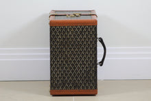 Load image into Gallery viewer, 1920s Goyard Library Trunk in Iconic Chevron Canvas - ILWT - In Luxury We Trust
