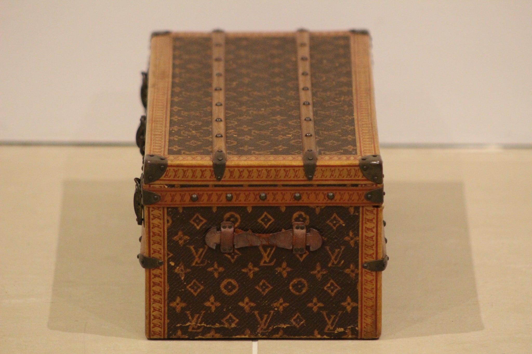 Louis Vuitton - 1930s Louis Vuitton Monogram Flower Trunk Malle Fleurs