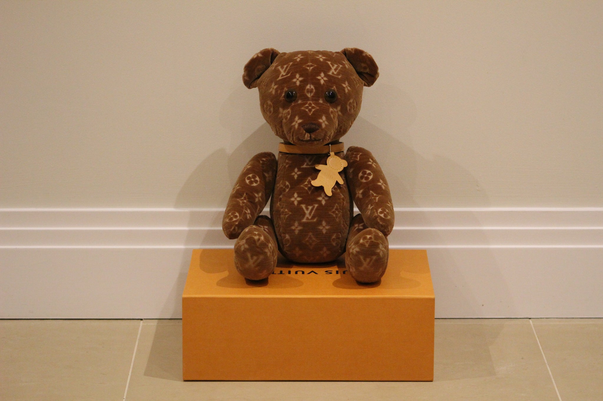 Brand New Louis Vuitton Collectible Teddy Bear DouDou