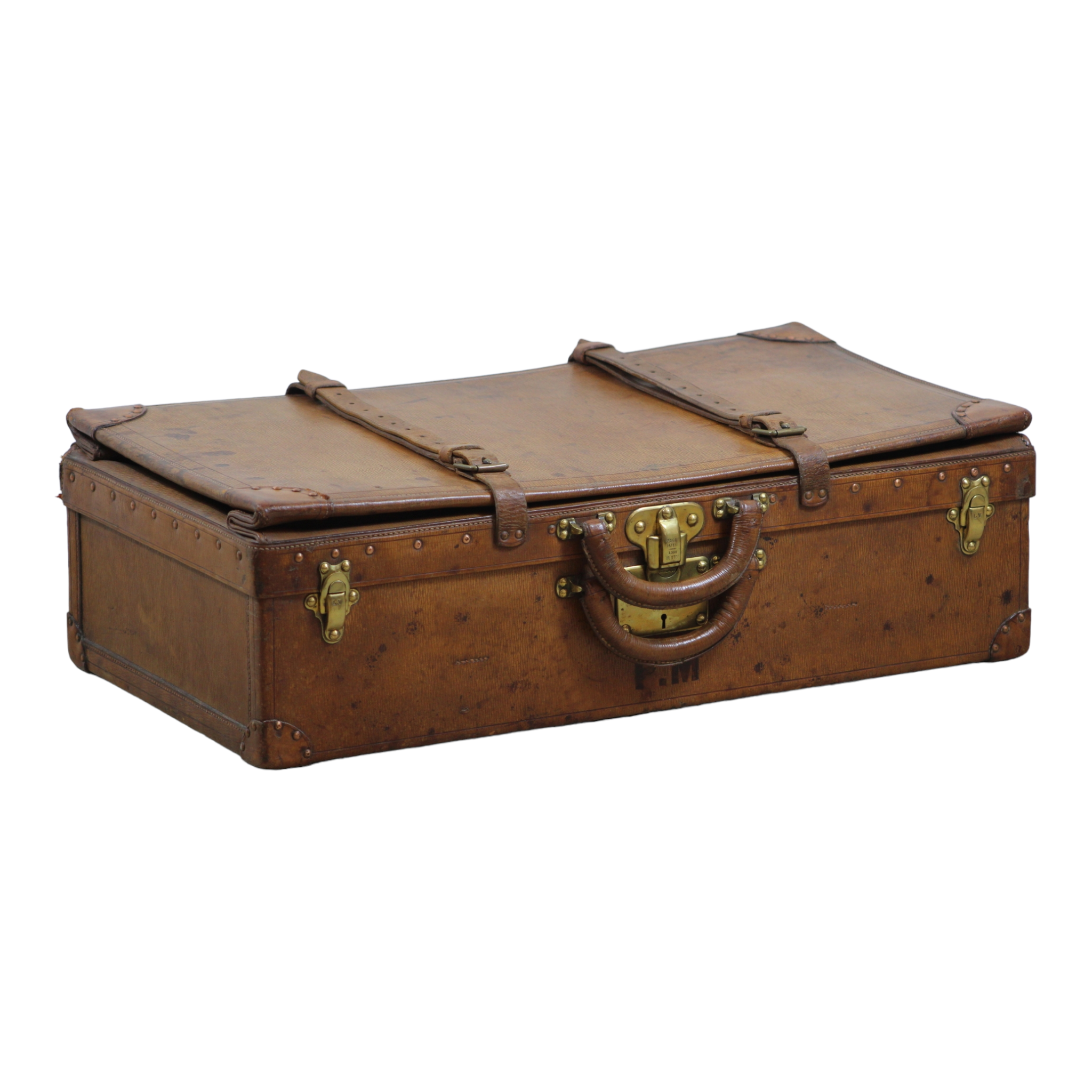 Louis Vuitton Expandable Suitcase Named London, Dated 1900. Auction