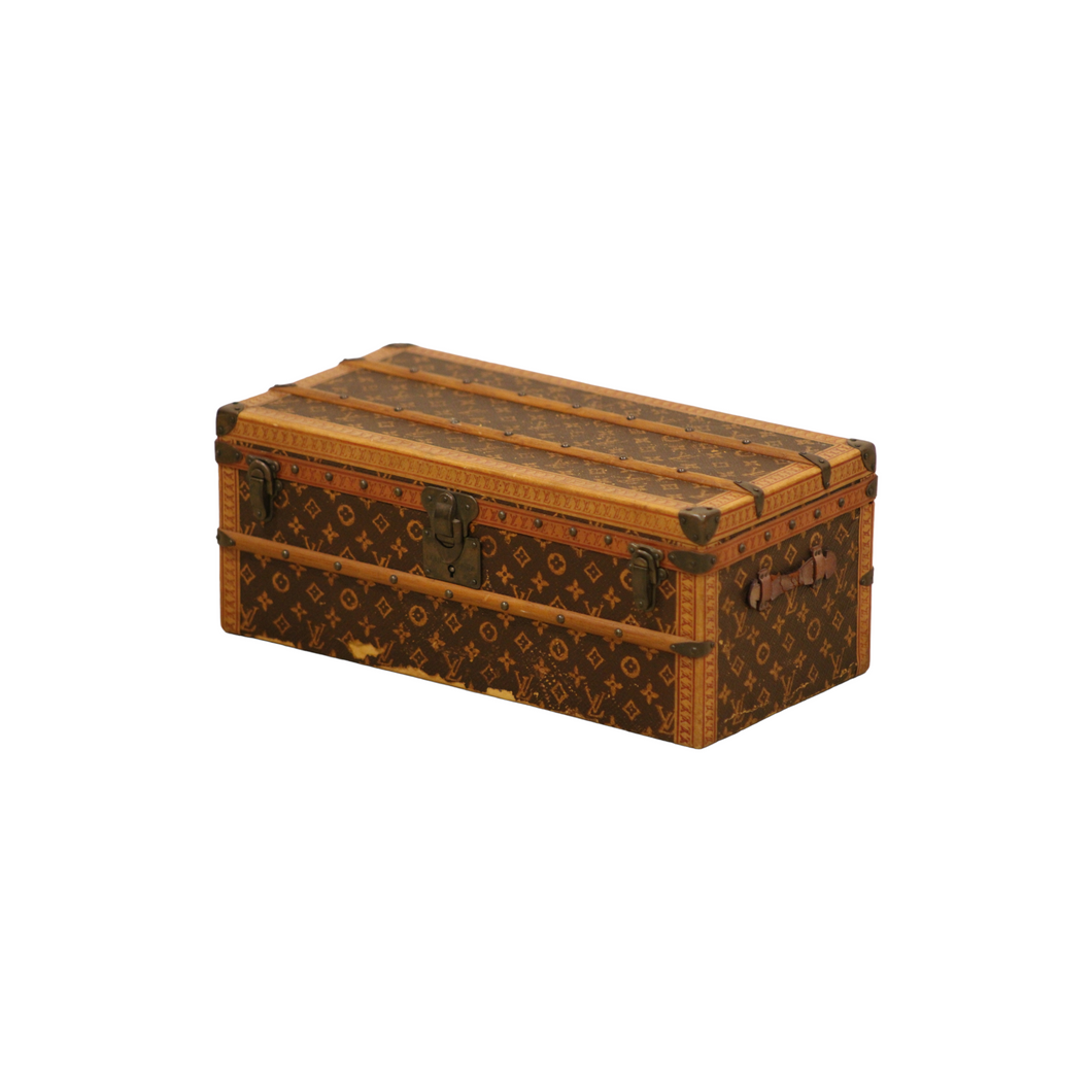 1930s Louis Vuitton Monogram Flower Trunk 