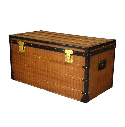 ***SOLD*** 1877 Louis Vuitton Rayee Courier Trunk - ILWT - In Luxury We Trust